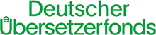 Logo DÜF Deutscher Übersetzerfonds