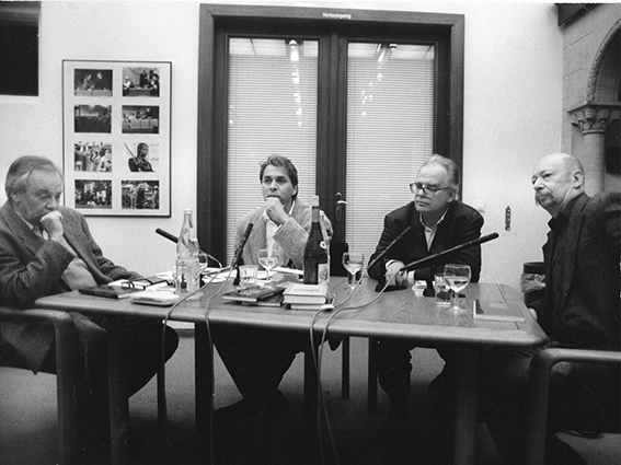 Jürgen Becker, Hajo Steinert, Hans Joachim Schädlich, Günter Kunert, 1990