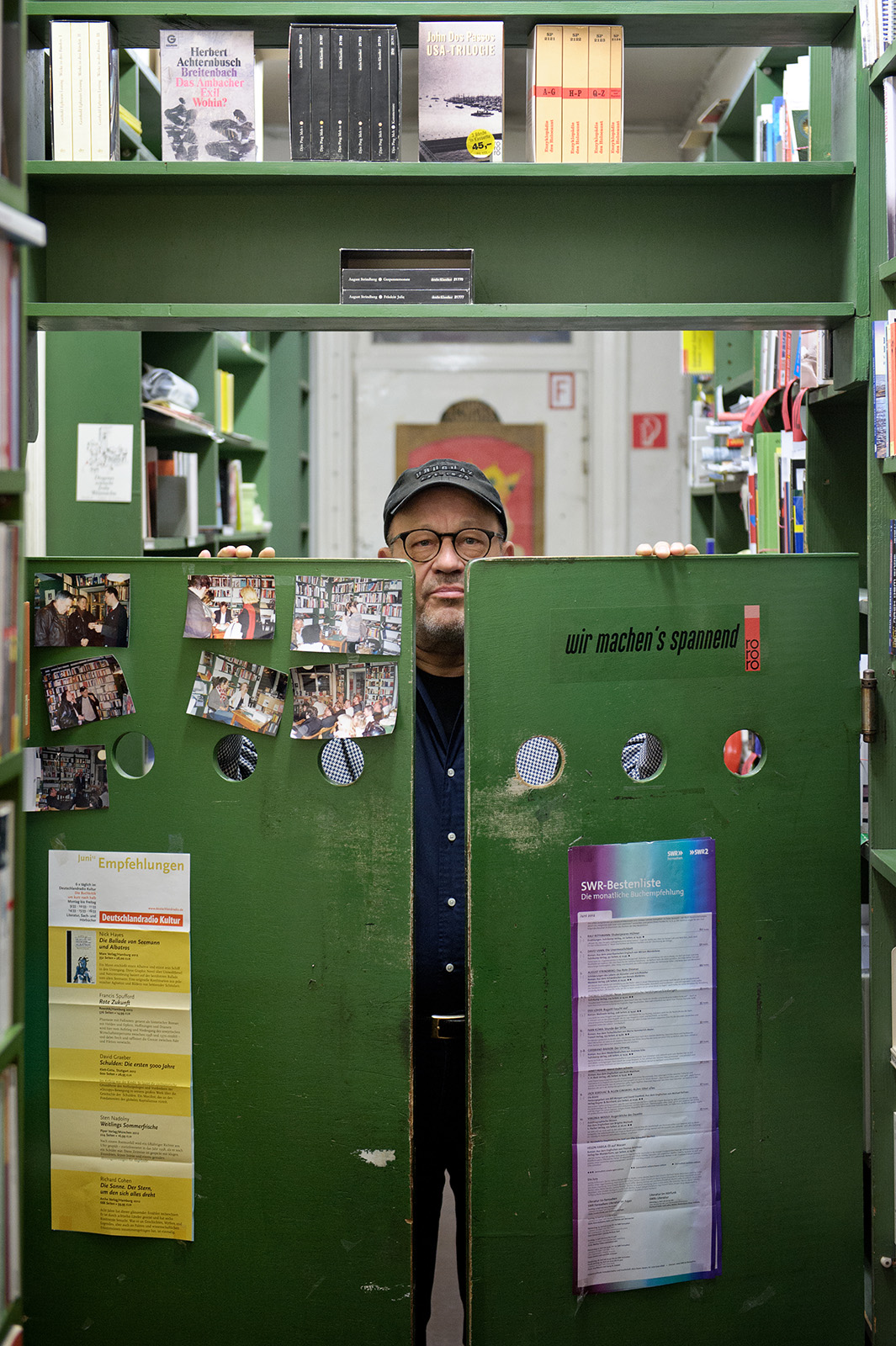 Martin Kluger in der Buchhandlung Marga Schoeller in Berlin Charlottenburg, 15.06.2012, Berlin © Tobias Bohm