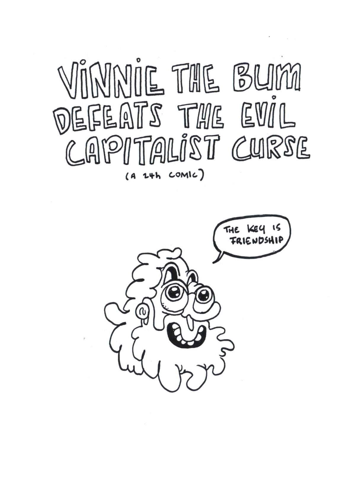 Vinnie The Bum Defeats The Evil_24 Seiten_©_Vincent Zurwesten_1